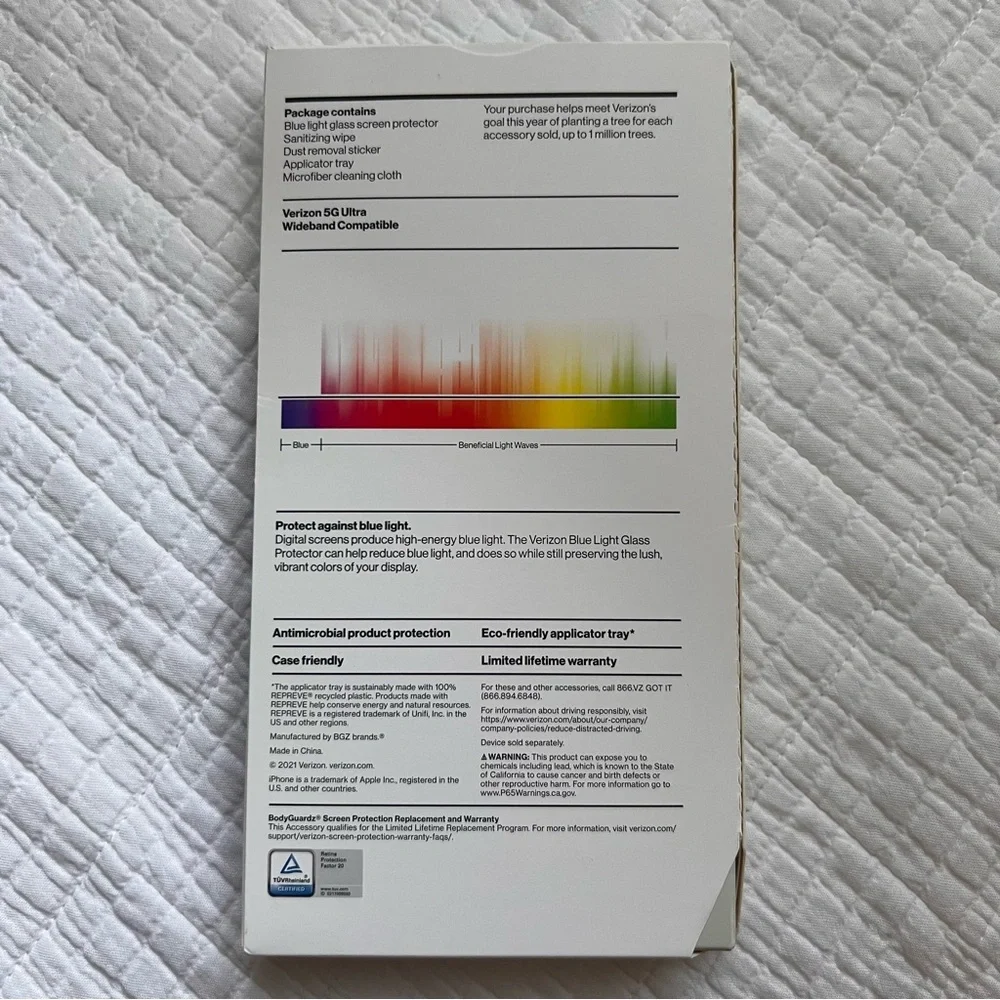 NEW iPhone Blue Light Glass Screen Protector New 2021 iPhone